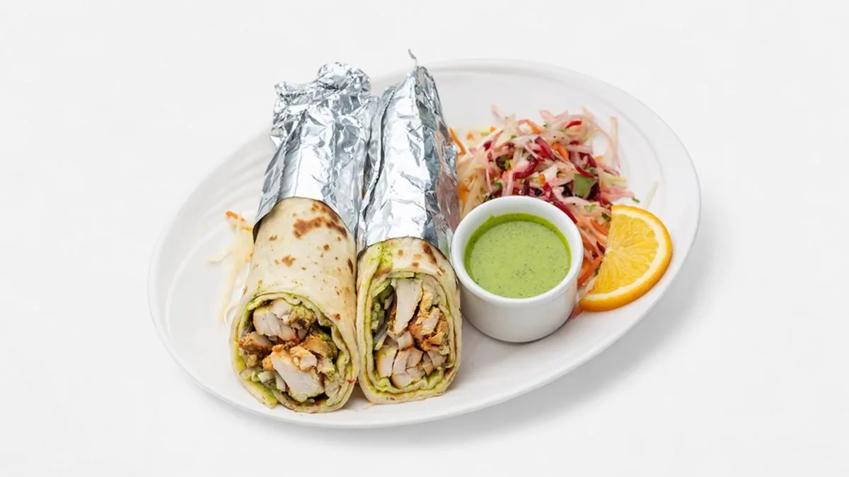 Wrap tikka kanaga