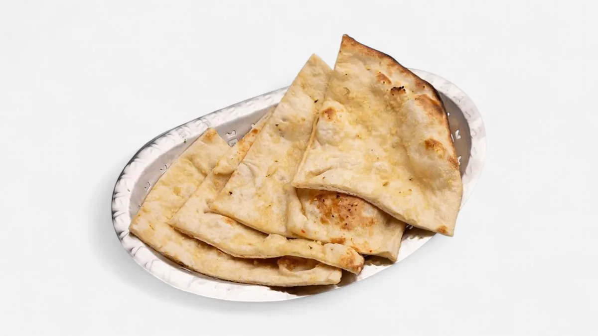 Tsilli-küüslaugu naan